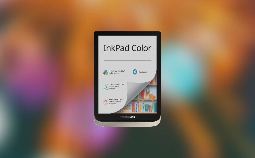 Debiutant PocketBook InkPad Color z bogatymi zasobami