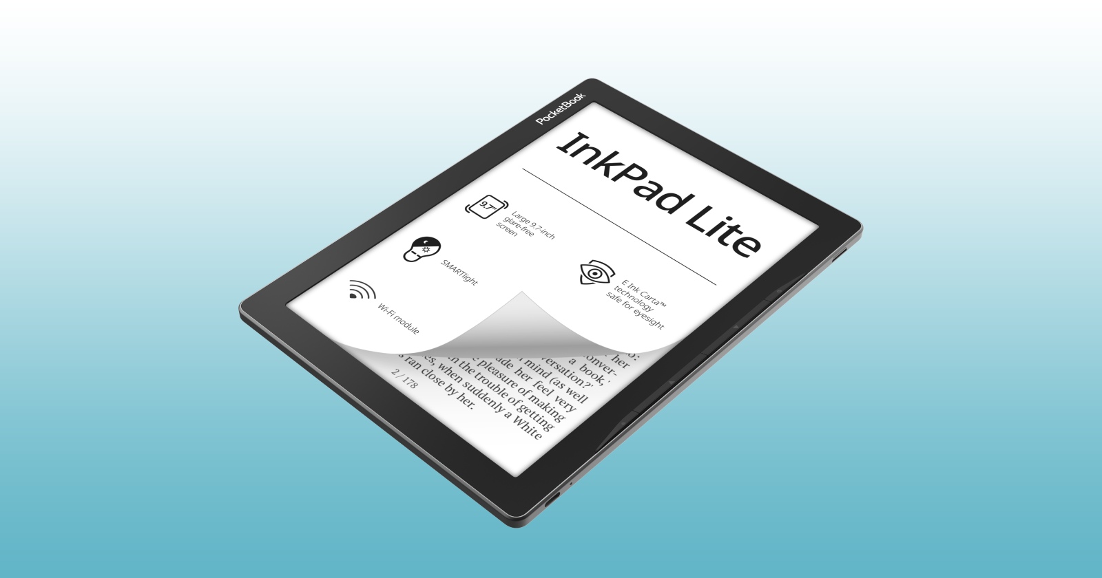 Po niespełna miesiącu od debiutu PocketBook InkPad Lite obsługuje już Legimi i Empik Go