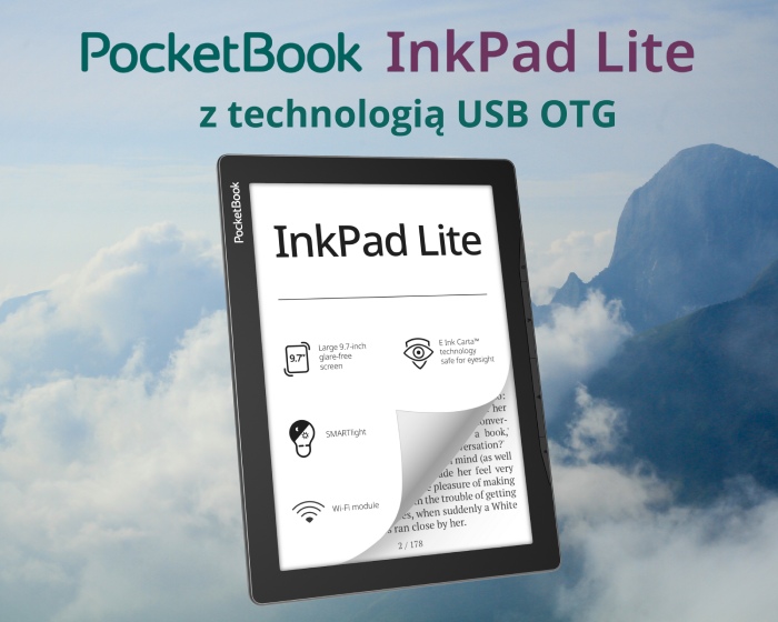 Firmware 6.5.1932 dla InkPad Lite: obsługa urządzeń OTG i wiele innych ulepszeń