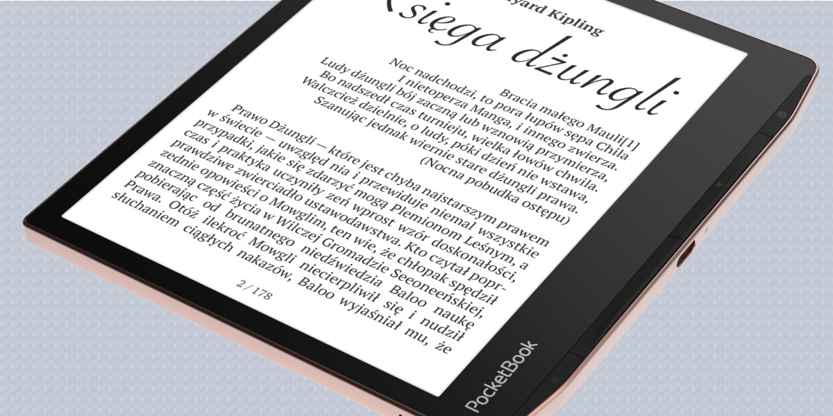 PocketBook Era nareszcie w sprzedaży: oto 7-calowy czytnik z wbudowanymi głośnikami